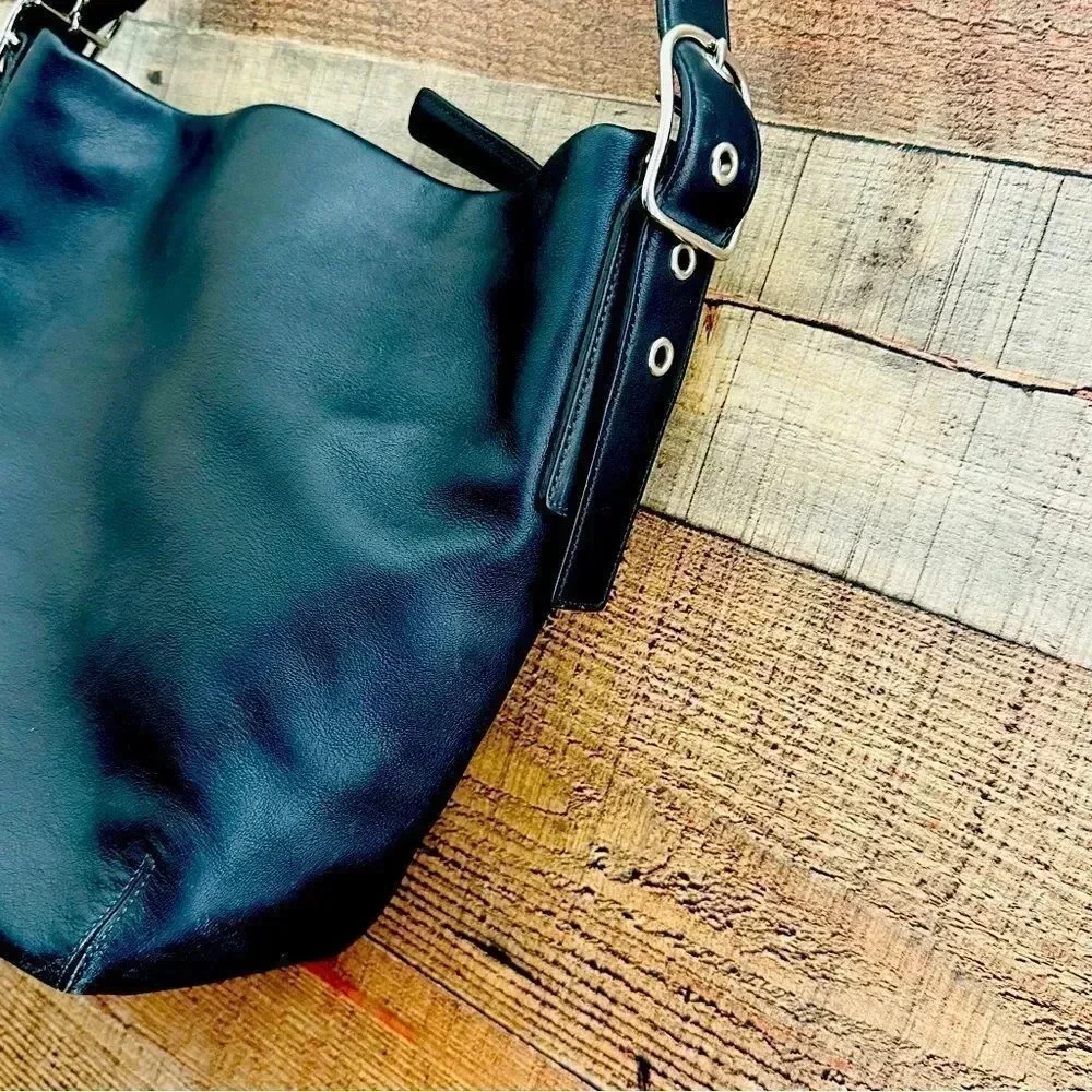 Vintage Coach Leather 9186 Legacy Soho Bucket Bag